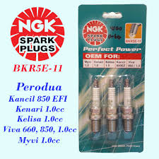Bila spark plug rosak, kereta tidak boleh ignite. Ngk Spark Plug For Perodua Kancil 850 Efi Kenari Kelisa And Viva Bkr5e Ii Shopee Malaysia