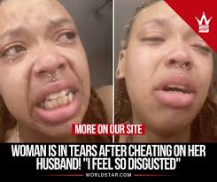 Woman Is In Tears After Cheating On Her Husband! "I Feel So Disgusted"