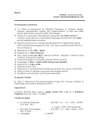 sample resume (perfect resume