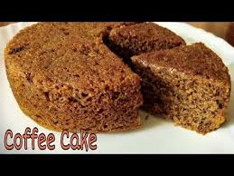 Spongy Eggless Coffee Cake In Cooker No Cocoa Powder No Condensed Milk No Baking Soda Youtube Coffee Cake Coffee Flavored Cake Recipe Cake Baking Recipes