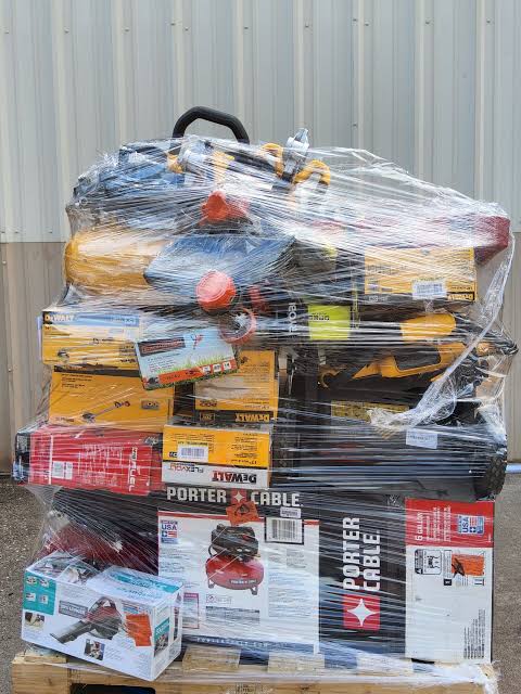 MIXED TOOL PALLET - Untested Customer Returns - Texas Tool Pallets