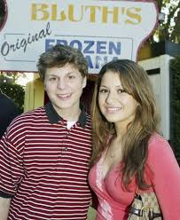 Are george michael and maeby related? Michael Cera George Michael Bluth Alia Shawkat Maeby Funke And The Banana Stand On The Set O Michael Cera George Michael Arrested Development Alia Shawkat