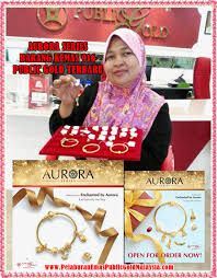 Aurora Series Adalah Barang Kemas Public Gold Terbaru Berketulenan Emas 916 Untuk Wanita Dengan Pelbagai Bentuk Gelang Tangan Bangle Dan Hia Gold Aurora Public