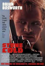 STONE COLD Movie POSTER 27x40 Brian Bosworth Lance Henriksen William  Forsythe