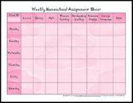 5 Free Printable Homeschool Schedules And Printable