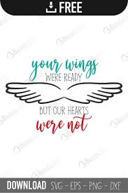 Free Free 192 Angel Wings Svg In Loving Memory Svg Free SVG PNG EPS DXF File