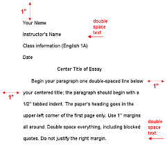 A double spaced essay example. This Is A Picture Of Mla Format From Bing I Chose This Because We Had To Do An Essay In Mla Essay Format Essay Essay Writing