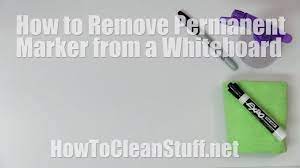 You simply pull the chisel tip out of the marker, flip it around, and then put it back into the marker. How To Remove Permanent Marker From A Dry Erase Board How To Clean Stuff Net