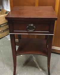 Duncan Phyfe One Drawer Mahogany Nightstand Nightstand Antique Collection Mahogany