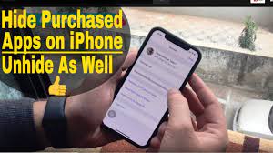 Select apps to see a list of hidden apps, and click the unhide button for each app you want to unhide. Hide Purchased Apps On Iphone And Ipad 2021 Unhide Purchased App That Downloaded From App Store Youtube