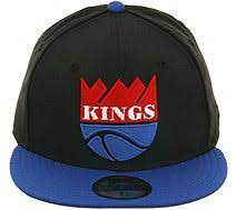 New Era 2tone Sacramento Kings 1985 Fitted Hat Black Royal Blue Red White 34 99 Fitted Hats New Era Hats New Era