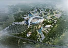 Pan African Games Masterplan L Brazzaville L Congo L Democratic Republic Of Congo Computer Generated Concepts 2 Jpg 818 581 Arsitektur