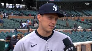 Ben Rice on his two-run home run after win