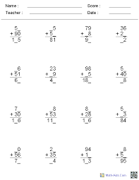 These worksheets will generate 10 fraction addition problems per worksheet. Addition Worksheets Dynamically Created Addition Worksheets