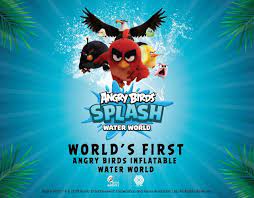 The real angry bird since 2009. World S First Angry Birds Inflatable Water World Setia Ecohill Semenyih