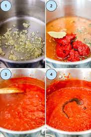 Making freezer spaghetti sauce is a great way to use those fresh tomatoes in this versatile pasta sauce this homemade spaghetti sauce recipe is so easy to make! 15 Minute Tomato Paste Pasta Sauce Veggies Save The Day