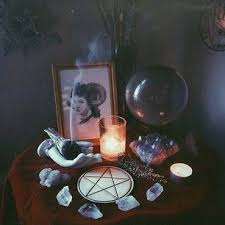 Witch Altat Witches Altar Witchy Decor Pagan Altar
