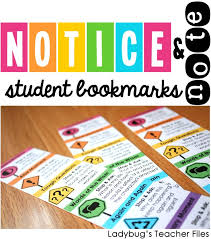 Notice Note Student Bookmarks Student Bookmarks Ladybug Teacher Files Teacher Files