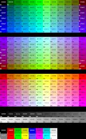 Hex Color Code With Image Exeideas Lets Your Mind Rock