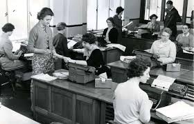 During Much Of The 20th Century Companies Employed Pools Of Typists To Produce And Edit Documents By Archives New Zea New Zealand New Zealand Beach Job