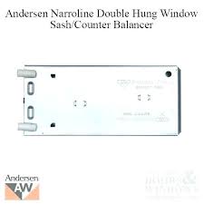 Andersen Window Balances Andersen Window Sash Balances Chart