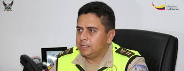 Crnel. Edison Valverde, comandante policial de Portoviejo