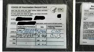 Fill has a huge library. Fake Covid 19 Vaccination Cards Allegedly Sold At San Joaquin County Bar Owner Arrested Abc7 Los Angeles