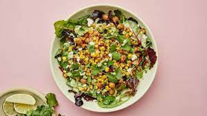Corn Chickpea Bowl With Miso Jalapeno Tahini Recipe Chickpea Tahini Miso Recipe