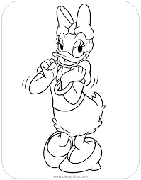 Disney coloring pages daisy duck. Cute Daisy Duck Coloring Page Disney Princess Coloring Pages Animal Coloring Pages Princess Coloring Pages