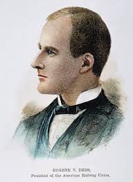 Eugene V. Debs (1855-1926). /Namerican Socialist Leader. Line Engraving,  1894. Poster Print by Granger Collection