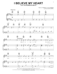 Fitted sheet has elastic edging all around.310 thread count.thread count indicates the number of threads per square inch of fabric. Andrew Lloyd Webber I Believe My Heart From The Woman In White Sheet Music Download Printable Musical Show Pdf Alto Sax Solo Score Sku 418931