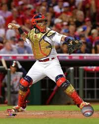 Born july 13, 1982), nicknamed yadi, is a puerto rican professional baseball catcher who is a free agent. Mlb Yadier Molina 2015 Mlb All Star Game Action Photo Allposters Com