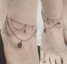 Pin By Mons Myo On Tattoos Anklet Tattoos Tattoos Foot Tattoos