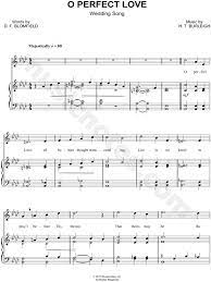 H Burleigh O Perfect Love Sheet Music In Ab Major Transposable Download Print Sheet Music Perfect Love Music