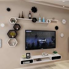 The design that integrates the cabinet and the tv background is flexible, and different… 11 Best Corner Tv Table Ideas In 2021 Wall Shelves Design Home Decor Corner Tv