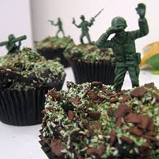 Military themed army navy special forces birthday cake topper set featuring themed figures and accessories. Soldier Cupcakes Cupcakes For Boys Cupcake Cakes Cake Cookies