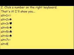 For example, hold alt key and then type 127775 keys on the numeric pad will produce the glowing star symbol. How To Do Symbols On Keyboard Easy Youtube