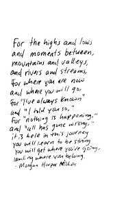 It S Here In This Journey You Will Learn To Be Strong You Will Get Where You Re Going Landing Where You Belong Words Quotes Inspirational Words Words