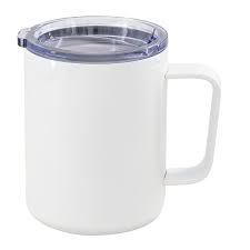 Avito stainless steel mug is made up of double layers of zero toxic and bpa free stainless steel. 10 Oz Orca Stainless Steel Coffee Mug White