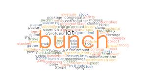 It reduces the amount of waste sent to landfills, conserves natural resources, prevents pollution by reducing the need to collect new raw materials, the list goes on. Bunch Synonyms And Related Words What Is Another Word For Bunch Grammartop Com