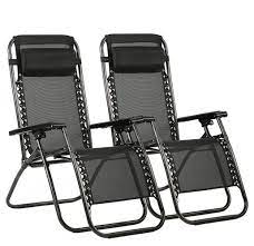zero gravity lounge chairs with headrest 2 pack black zero gravity chair patio lounge chair outdoor outdoor chairs