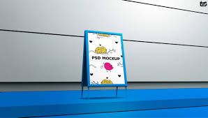 Free Beautiful Table Tent Poster Mockup Free Logo Mockup Poster Mockup Free Poster Mockup Psd