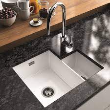 2 reviews of best undermount kitchen sinks 2021. Noyeks Undermount Sinks Valet 1 3 Bowl Undermount Ceramic Sink