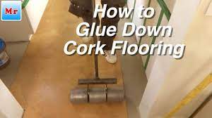 As an added benefit, it is environmentally friendly flooring, as cork is a. How To Install Glue Down Cork Flooring Over Concrete Subfloor In Bathroom And Kitchen Youtube