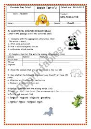 We did not find results for: Mid Term Test 2 Grade 9 Environment And Health Esl Worksheet By Mannymanny