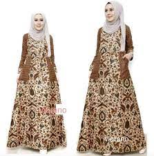 This image is provided only for personal use. 35 Rekomendasi Gamis Batik Modern Di Bawah Rp250 Ribu Untukmu Update 2021 Bukareview