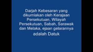 Sedikit info tentang gelaran datuk dan dato'. Blog Cikgu Bm Berkongsi Penggunaan Tatabahasa Ejaan Kata Sendi Dan Karangan Upsr Pmr Spm Untuk Murid Sekolah Cikgu Bm