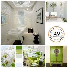 Natural And Light Tones For The Acupuncture Clinic Interior Design By Hmc Clinic Interior Design Acupuncture Clinic Massage Therapy Rooms