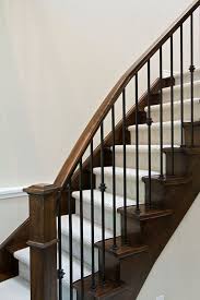 Rod Iron Spindles Staircase Contemporary With Carpet Runner New Post Jpg 660 990 Pixels Stair Runner Carpet Staircase Runner Staircase Contemporary