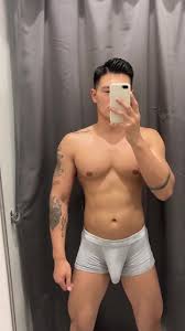 Freeballing Dickprint Showing Off - Bold Public Statement